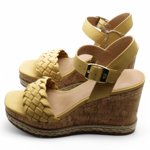 Cool Planet by Steve Madden Women's Jitney Wedge Sandals - Picture 6 of 8